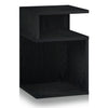 Lenox Side Table, Black Wood Grain