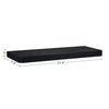 Soho Floating Shelf 24", Black Woodgrain