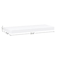 Soho Floating Shelf 24", White