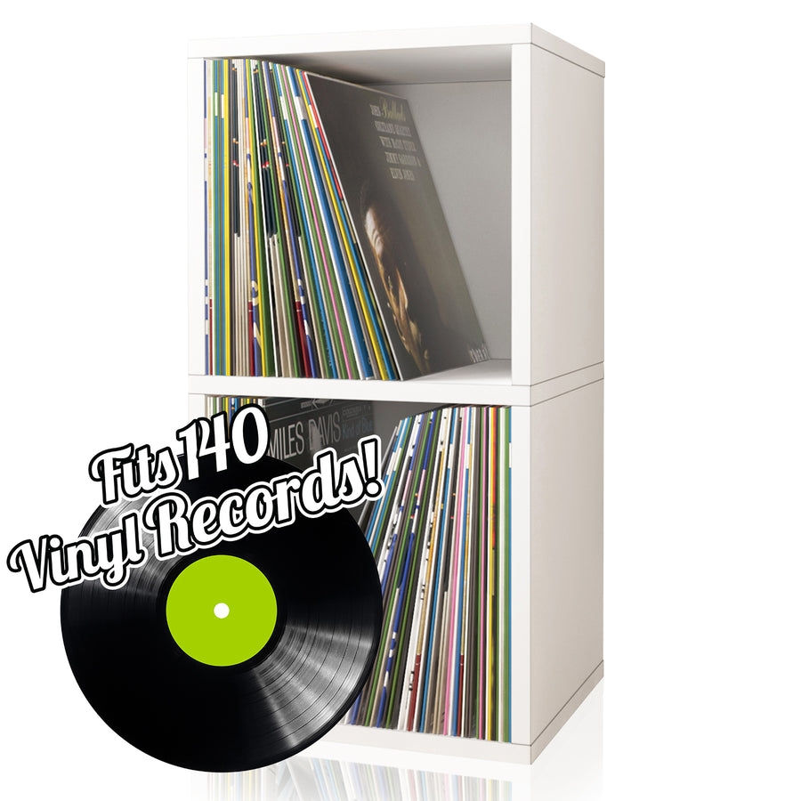 Recycled Glass and Concrete Record Storage Cube LP Vinyl Holder, by JJL,  Shipping Included -  Canada