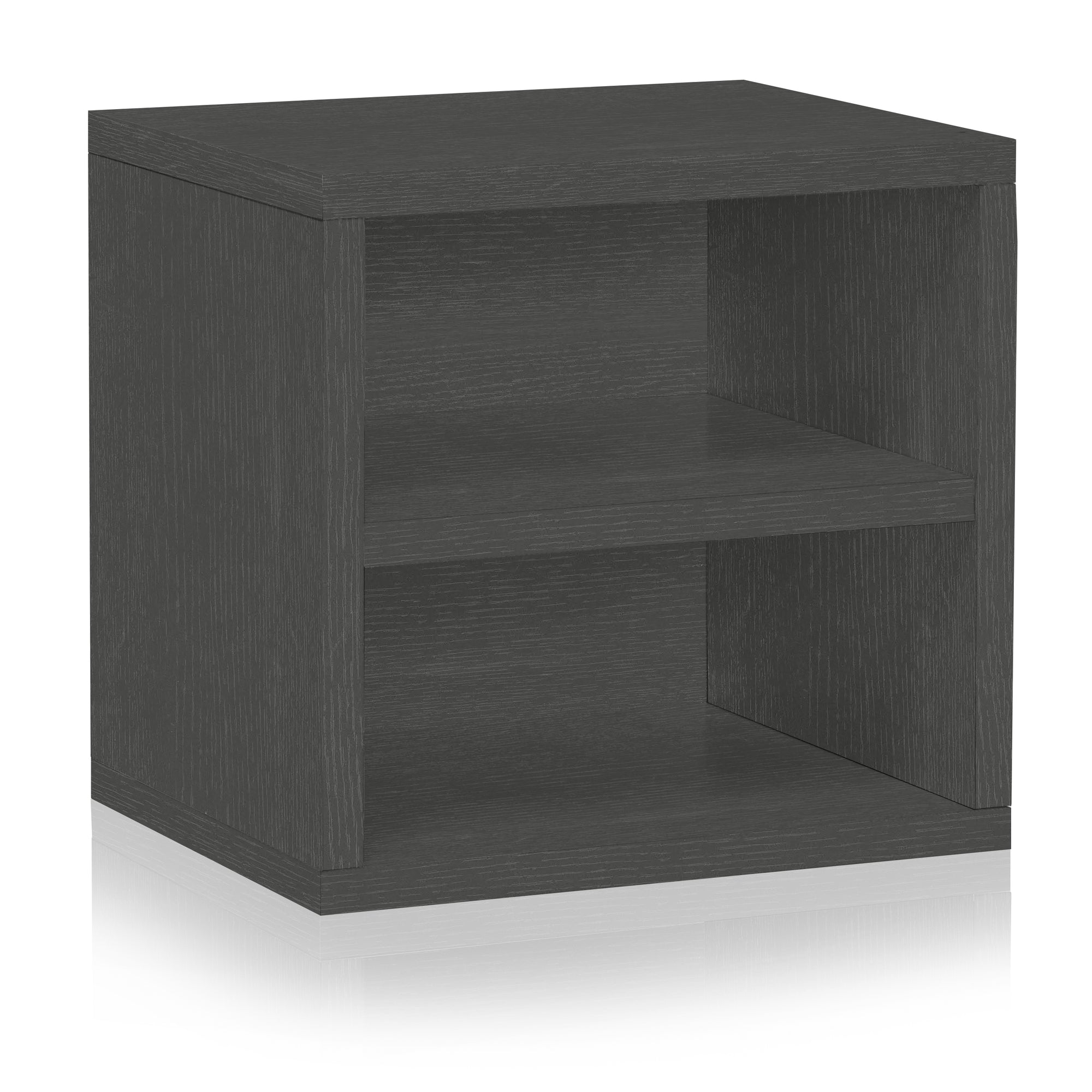 Way Basics 2 Shelf BLOX Cube - Black