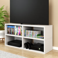 Versa Multimedia TV Console, White (pre-order ships 6/30/25)