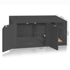 Katville Litter Box Enclosure, Charcoal Black (New Color) (pre-order ships 8/31)