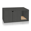 Katville Litter Box Enclosure, Charcoal Black (New Color) (pre-order ships 8/31)