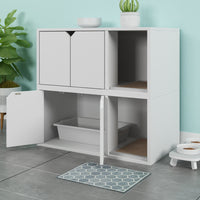 Katville Litter Box Enclosure, White (New Color) (pre-order ships 6/30/25)