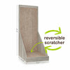 Katrise Standing Cat Scratcher, Aspen Grey (pre-order ships 6/30/25)