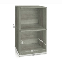 Marley 2-Shelf Vinyl Record Storage, London Grey (pre-order ships 8/31)